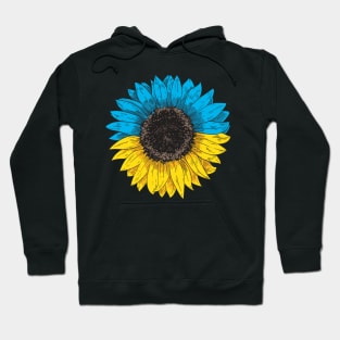 Support Ukraine Ukrainian Sunflower Hoodie